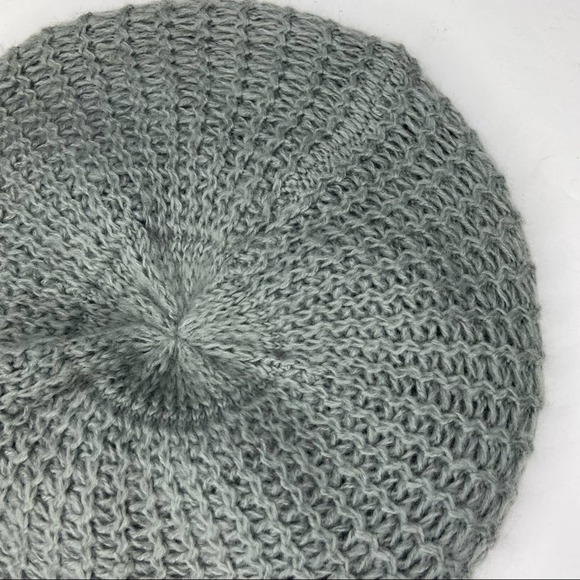 New Hat Attack Crochet Knit Gray Beret main image 4
